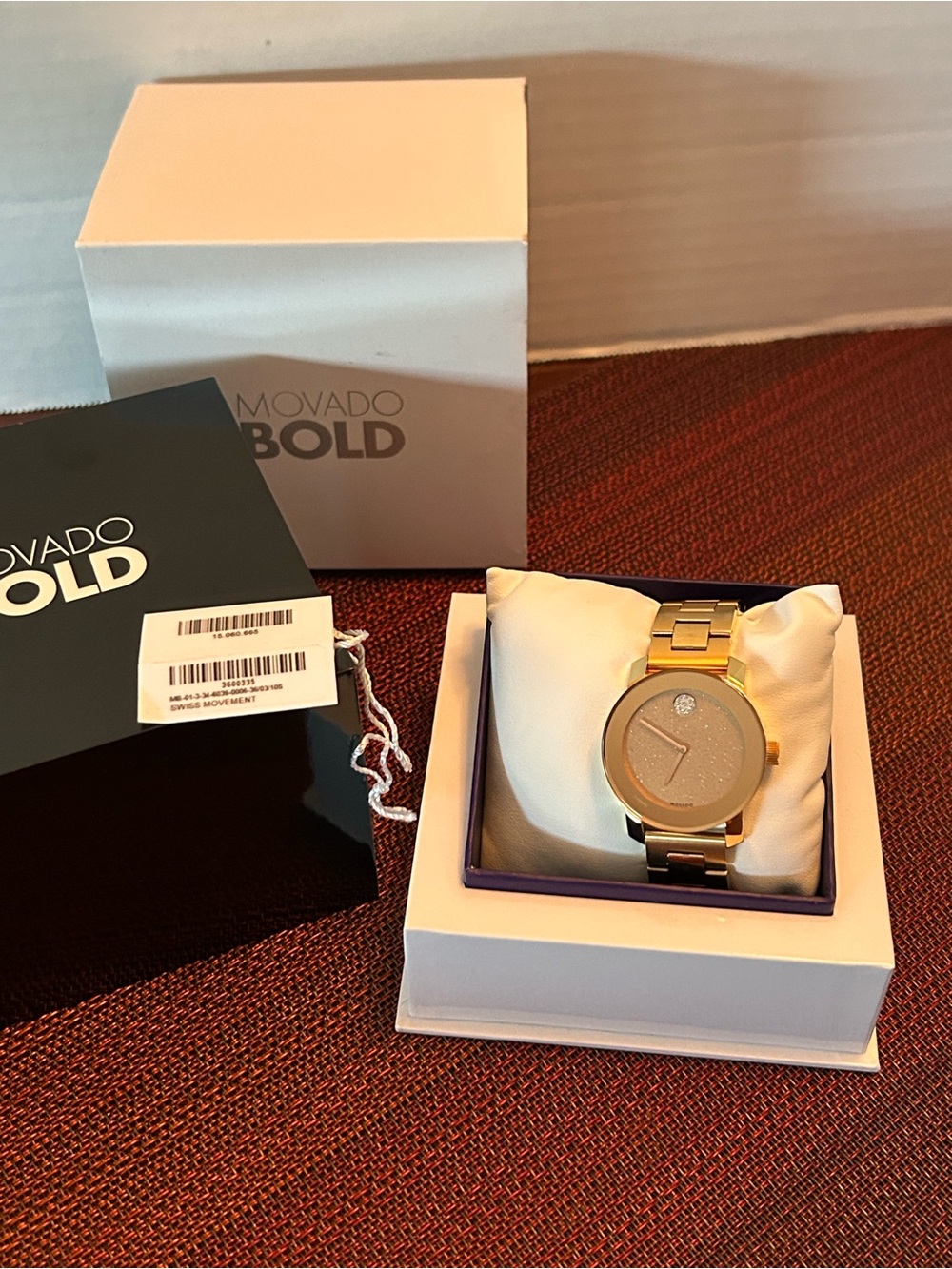Movado Bold Rose Gold Women's Watch